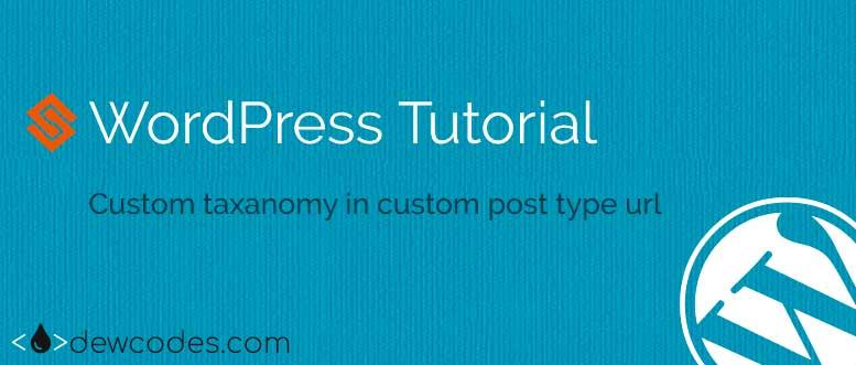 wordpress custom url