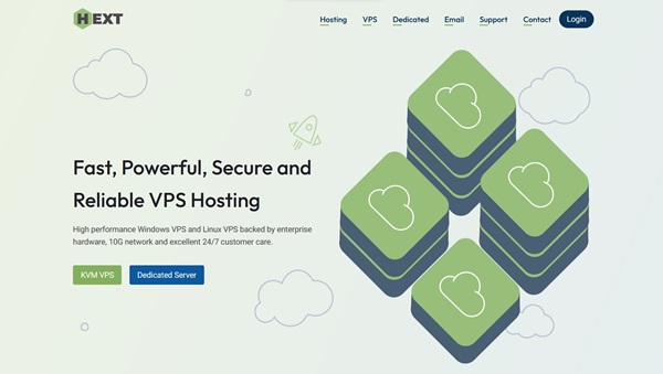 Hext Free Hosting Template