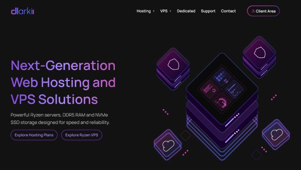 Darki Hosting Template